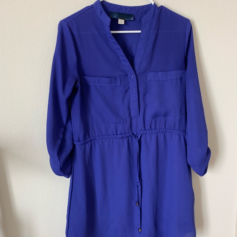 Purple Francesca’s dress